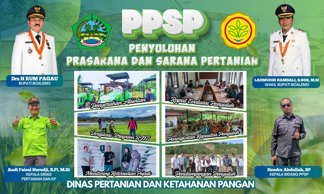 Bidang Penyuluhan Prasarana, dan Sarana Pertanian